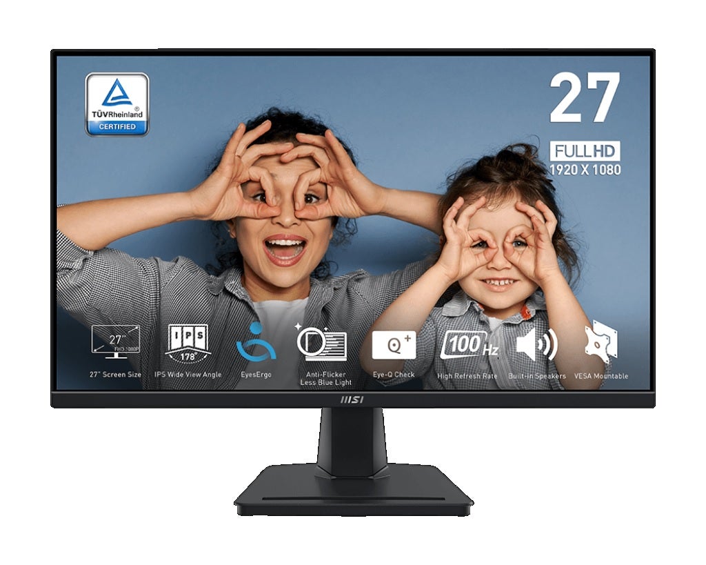 MSI Pro MP275 27inch LED FHD Monitor